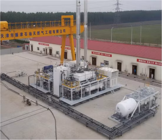 3 Mmscfd Pipeline Natural Gas Purification and Refrigeration System LNG Plant