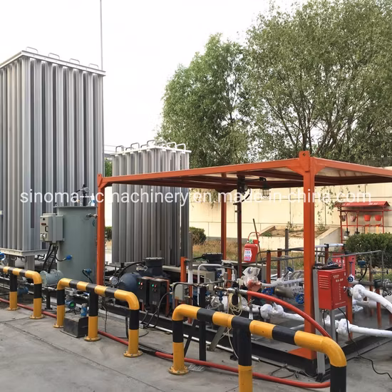 LNG Regasification Plant Vaporizer Pump Station LNG Tank Filling Station Equipment Cryogenic Lcng Gas Station Pump