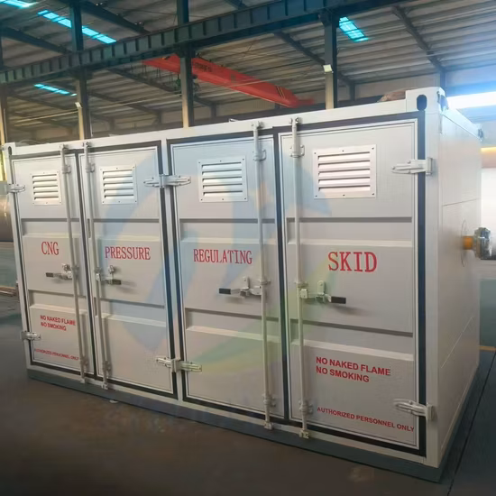 Gas Mixing Skid of O2 & Ng/ Pressure Regulating Skid