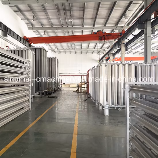 5000nm3 Cryogenic Liquid Oxygen Ambient Air Vaporizer/Natural Draft Vaporizer Water Bath Vaporiser