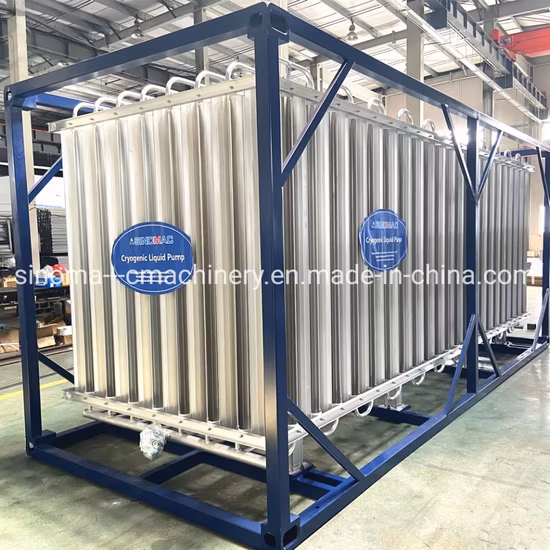 ASME/CE/GB Standard Ambient Air Vaporizer for Industrial Gas